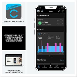 Garmin Instinct 3 Smartwatch AMOLED 1.2" Pantalla Táctil GPS Multibanda SatIQ 45 mm Resistente Monitor de Salud y Linterna Negro Garmin Instinct 3 Smartwatch AMOLED 1.2" Pantalla Táctil GPS Multibanda SatIQ 45 mm Resistente Monitor de Salud y Linterna Negro