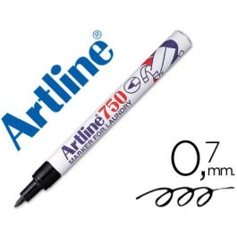 Rotulador Artline Marcador Permanente Lavable Para Textil Ek-750 Negro Punta Redonda 0,7 mm 12 unidades Precio: 28.49999999. SKU: B17GWFJF3W