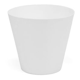 Plastiken Tes Maceta Cono Blanco Polipropileno Ø26x23cm 9,5L