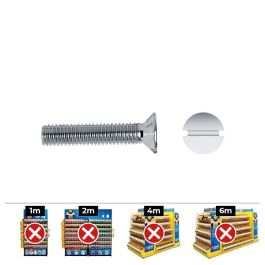Celo Tornillo Metrico Avellanado Ranura DIN 963 Ø4x20mm Zincado Caja 500 Unidades Precio: 28.9500002. SKU: S7903344