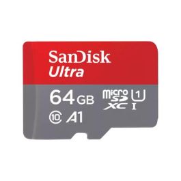 SanDisk Tarjeta de Memoria microSDXC Ultra 64GB Clase 10 U1 A1 140MB/s SDSQUAB-064G-GN6MA con Adaptador Precio: 18.49999976. SKU: S55159954