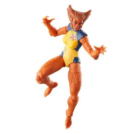 HASBRO Figura Articulada Marvel Legends Series Wolfsbane 15cm con Accesorios y Pieza BAF Inspirada en Cómics