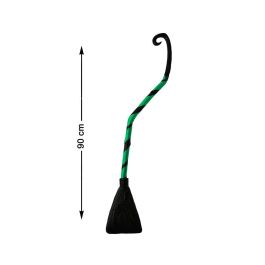 Escoba Desmontable Verde y Negra 90 cm para Disfraz de Bruja Halloween Carnaval Precio: 3.50000002. SKU: B16BX23HWD