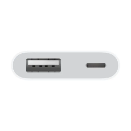 Apple Adaptador Lightning a USB-A para iPhone iPad iPod, Conector Lightning Macho Hembra, Transferencia Datos y Carga