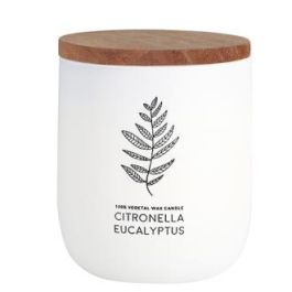 Vela Vaso Blanco Citvase Citronela-Eucalipto 7X9Cm Precio: 17.89000004. SKU: B1KNSTYZQY