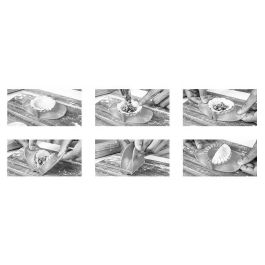 Molde para empanadillas de plástico 19x11x3.2 cm - Quttin (24 Unidades) Molde para empanadillas de plástico 19x11x3.2 cm - Quttin (24 Unidades)