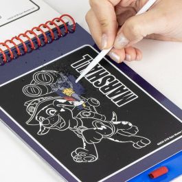 Cerdá Set de Papelería Scratch Book Paw Patrol Azul para Niños +3 Años, Medidas 14 x 20.5 x 1 cm