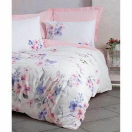 Juego de Cama 1 Funda Nórdica 220x240 cm + 2 Fundas de Almohada 60x60 cm 100% Algodón Rosa ASI8683342981606