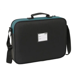 Cartera Escolar Safta Urban style Azul Gris 38 x 28 x 6 cm