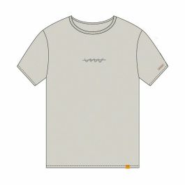 Camiseta de Manga Corta Cállate la Boca Beige XL (2 Unidades)