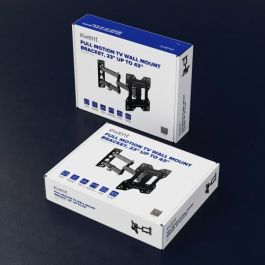 Ewent EW1522 Soporte de Pared Multidireccional EasyTurn para TV 13-42" VESA 75-200mm Inclinable Giratorio Negro