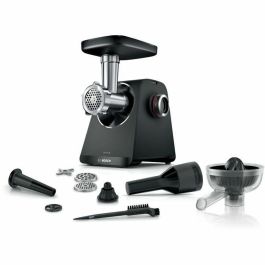 Picadora de carne serie 4 - BOSCH - MFWS430B - 3 rejillas de trituración - Marcha atrás - Negro Precio: 131.58999986. SKU: B1A5TTN62X