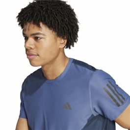 Camiseta de Manga Corta Hombre Adidas Own The Run Colorblock