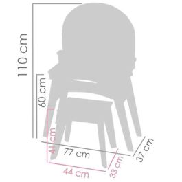 Tocador de madera niza XL 62x38x110cm