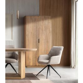 Giner y Colomer Armario Madera de Mango con Puertas y Estantes Extraíbles