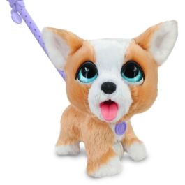 Furreal Friends FUR0886144280573 Juguete Interactivo My Popo Friend de 23 cm con Correa, Golosinas y Pala