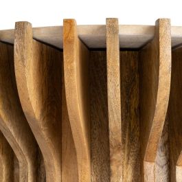 Mesa Centro Madera-Mármol Salón 78,50 X 78,50 X 47 cm