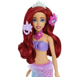 Disney Princess Muñeca Ariel con Tocador. Juguete de Personaje para Niñas. Edad Mínima Recomendada: 3 Años.