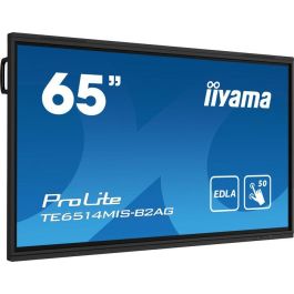 iiyama PROLITE TE6514MIS-B2AG Pantalla plana para señalización digital 165,1 cm (65") LCD Wifi 435 cd / m² 4K Ultra HD Negro Pantalla táctil Procesador incorporado Android 24/7 iiyama PROLITE TE6514MIS-B2AG Pantalla plana para señalización digital 165,1 cm (65") LCD Wifi 435 cd / m² 4K Ultra HD Negro Pantalla táctil Procesador incorporado Android 24/7