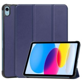 CoreParts For Apple iPad 10th Gen 10.9-inch (2022) Tri-fold Caster Hard Shell Cover with Auto Wake Function - Blue Precio: 12.50000059. SKU: B18QDY9ALQ