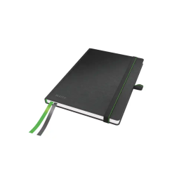 Leitz Cuaderno con gomilla tapa dura A5 80 hojas horizontal negro Precio: 29.6899999. SKU: B1ENDKPAPM