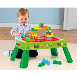 Molto Mesa Construccion Plegable con 20 Bloques