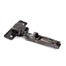 Salice S200 Bisagra Codo Acodado 110º Ø35mm Acabado Titanio Silentia+ Cierre Amortiguado Doble Pistón Made in Italia