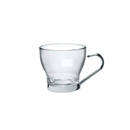 Bormioli Rocco Taza Café Oslo Cristal Templado 109 ml (6 Unidades) Asa Acero Inoxidable Apta Lavavajillas Precio: 28.49999999. SKU: B1EATCFMD9