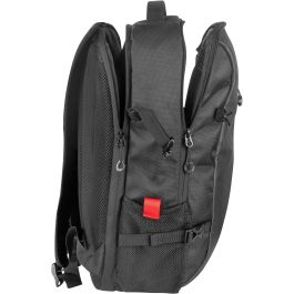GENESIS Pallad 410 Mochila para Portátil 15.6" Universal, Impermeable, Poliéster 1680D, Senderismo Urbano Negro