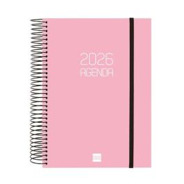 Finocam E10-155x212 mm Agenda Espiral Opaque 2026 1 día por página Rosa Tapa Polipropileno DIN A5 con Goma Elástica Precio: 14.49999991. SKU: B1FPX7EX85