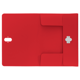 Leitz Carpeta de 3 Solapas Recycle, Polipropileno, DIN A4, Rojo