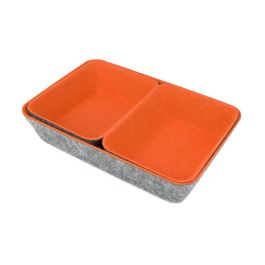 Confortime Set de 3 Organizadores de Fieltro 28x19x6 cm (6 Unidades)