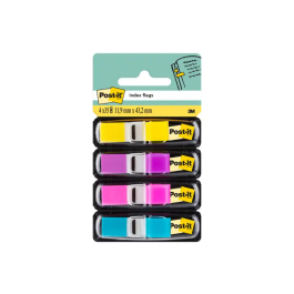 Post-it Banderitas separadoras 683-4ab, 4 colores brillantes, 140 banderitas (35 por color), 43,1 x 12 mm Precio: 5.68999959. SKU: B1E7N7EH76