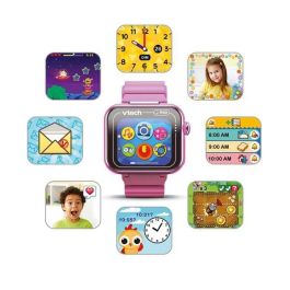 VTech 80-531657-022 Kidizoom Smartwatch Max, Reloj Inteligente para Niños +4 Años con Doble Cámara, Juegos RA y Control Parental, Rosa VTech 80-531657-022 Kidizoom Smartwatch Max, Reloj Inteligente para Niños +4 Años con Doble Cámara, Juegos RA y Control Parental, Rosa