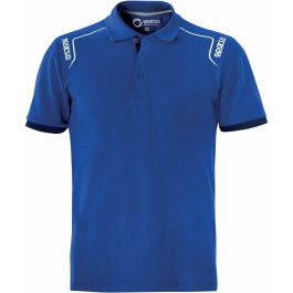 Sparco S02407AZ2M Polo Tech Stretch Azul Talla M