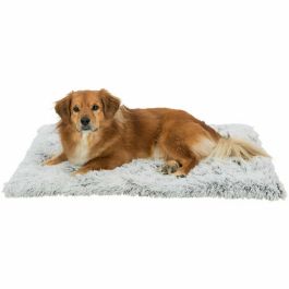 Alfombra para perros Trixie Blanco Negro Gris Felpa 75 × 55 cm