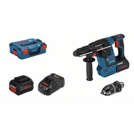 Taladro percutor SDS Plus Bosch Professional GBH 18V-26F, con 2 baterías ProCore 5,5Ah, Cargador, en L-Boxx - 061191000F