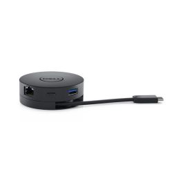 Dell DA300 Adaptador Móvil USB-C 6-en-1 HDMI, DisplayPort, VGA, Ethernet RJ-45, USB-C/A, 4K 60Hz, Compacto Negro