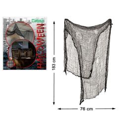 Cortina Negra Deshilachada Decoración Halloween 183x76 cm - Perfecta para Casas Embrujadas y Eventos Precio: 0.88999977. SKU: S1130717