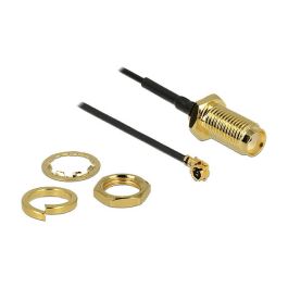 DeLOCK Cable Antena SMA-MHF 5 cm Negro para I-PEX MHF, 1.13 mm, 50 Ω, Conector SMA Hembra a MHF Hembra Angular Precio: 6.8244. SKU: B12H73BX34