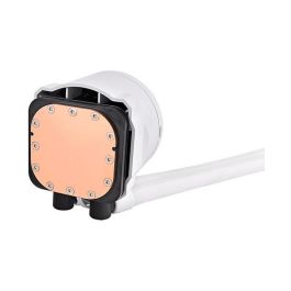 Thermaltake TH240 V2 Ultra EX ARGB Sync AIO Liquid Cooler 240mm - Ventiladores 120mm ARGB, Bomba 3300 RPM, LCD, Snow Edition Blanco