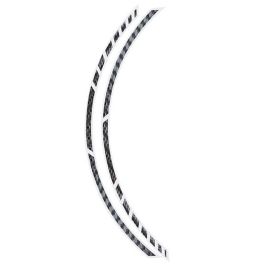 Foliatec Tiras para Llanta de Moto Racing Carbon Structured 14 Bandas 7 mm x 41 cm FO34449