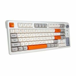 Teclado Owlotech Naranja Qwerty Español