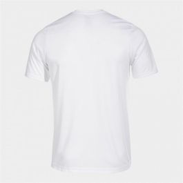 Camiseta Deportiva de Manga Corta Joma Sport Combi Blanco