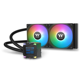 Thermaltake LA240-S ARGB Kit de refrigeración líquida para placa base, ventilador 12 cm, negro Precio: 93.58999947. SKU: B1HLXQBQF8