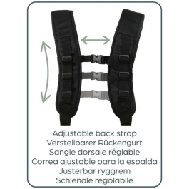 Dreambaby DRE9312742424756 Portabebés de 3 lados para llevar en movimiento - Negro