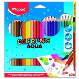Lapices Acuarelables Maped Color Peps Estuche De 24 + 1 Pincel Precio: 10.50000006. SKU: B18DNYNDW3
