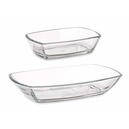 Pasabahce Set 2 Platos Tokio 18 cm y 12 cm Vidrio Transparente (Set de 6)