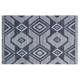 DKD Home Decor Dodoma Alfombra Boho Negro Blanco Algodón 230 x 160 cm Precio: 54.66054. SKU: S3027189