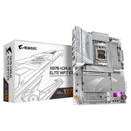 Gigabyte Placa Base X870 AORUS ELITE WF7 ICE AM5 para CPUs AMD Ryzen, VRM 16+2+2, DDR5 8200MHz OC, Wi-Fi 7, ATX Precio: 310.4999997. SKU: B1EQ5Z673B
